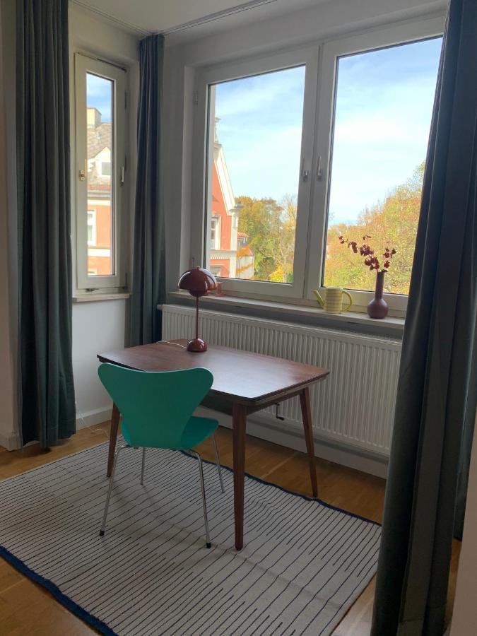 Charmante Stadtwohnung im Textilviertel Augsburg Exterior foto
